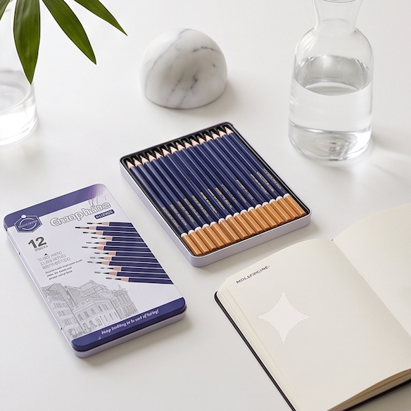 Graphite Sketching Pencils Set