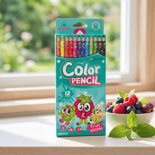 Fruit Scented Colored Pencils Set