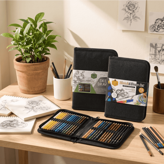 Professional Sketch & Draw Pencil Set