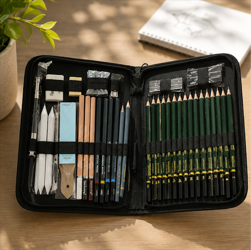 Professional Sketch & Draw Pencil Set