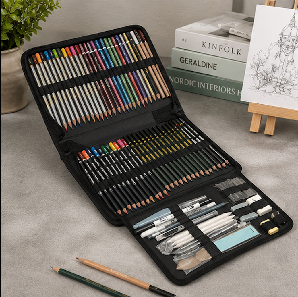 Professional Sketch & Draw Pencil Set