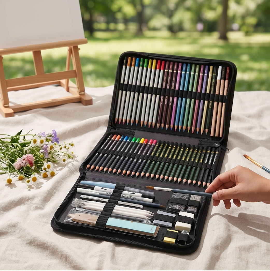 Professional Sketch & Draw Pencil Set