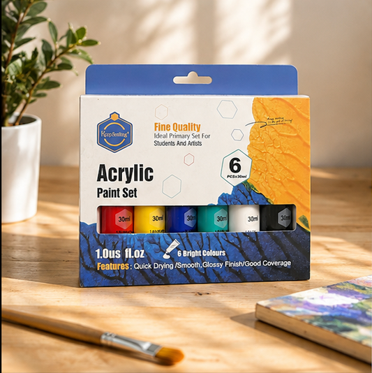 Keep Smiling 30ml Premium Acrylic Paint Set [30ml]