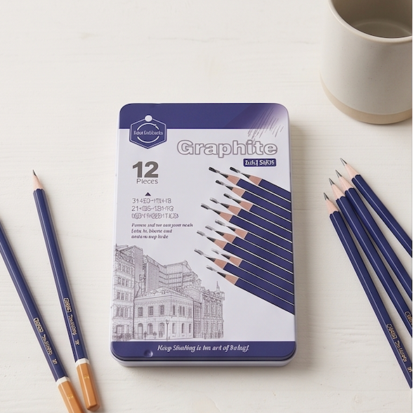 Graphite Sketching Pencils Set