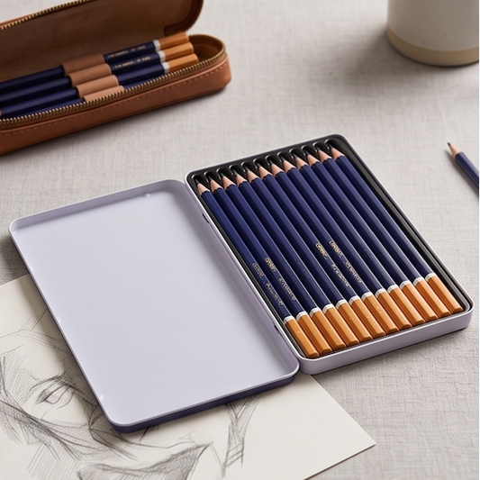 Graphite Sketching Pencils Set
