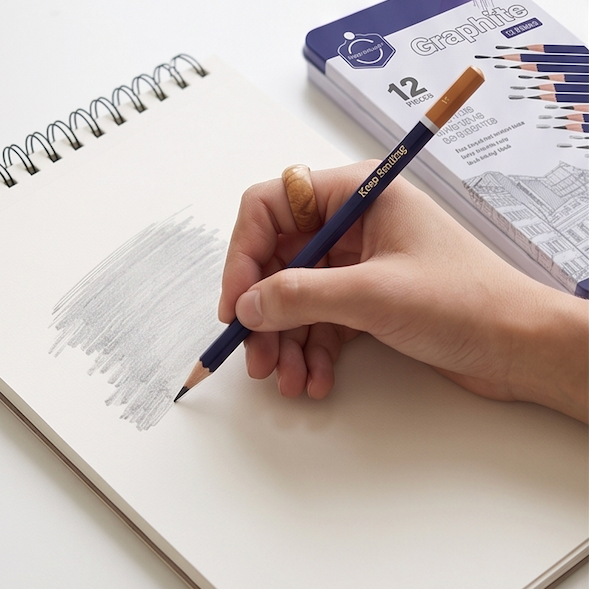 Graphite Sketching Pencils Set