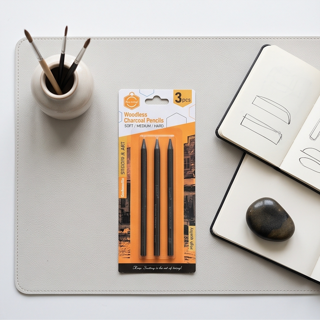 Woodless Charcoal Pencils