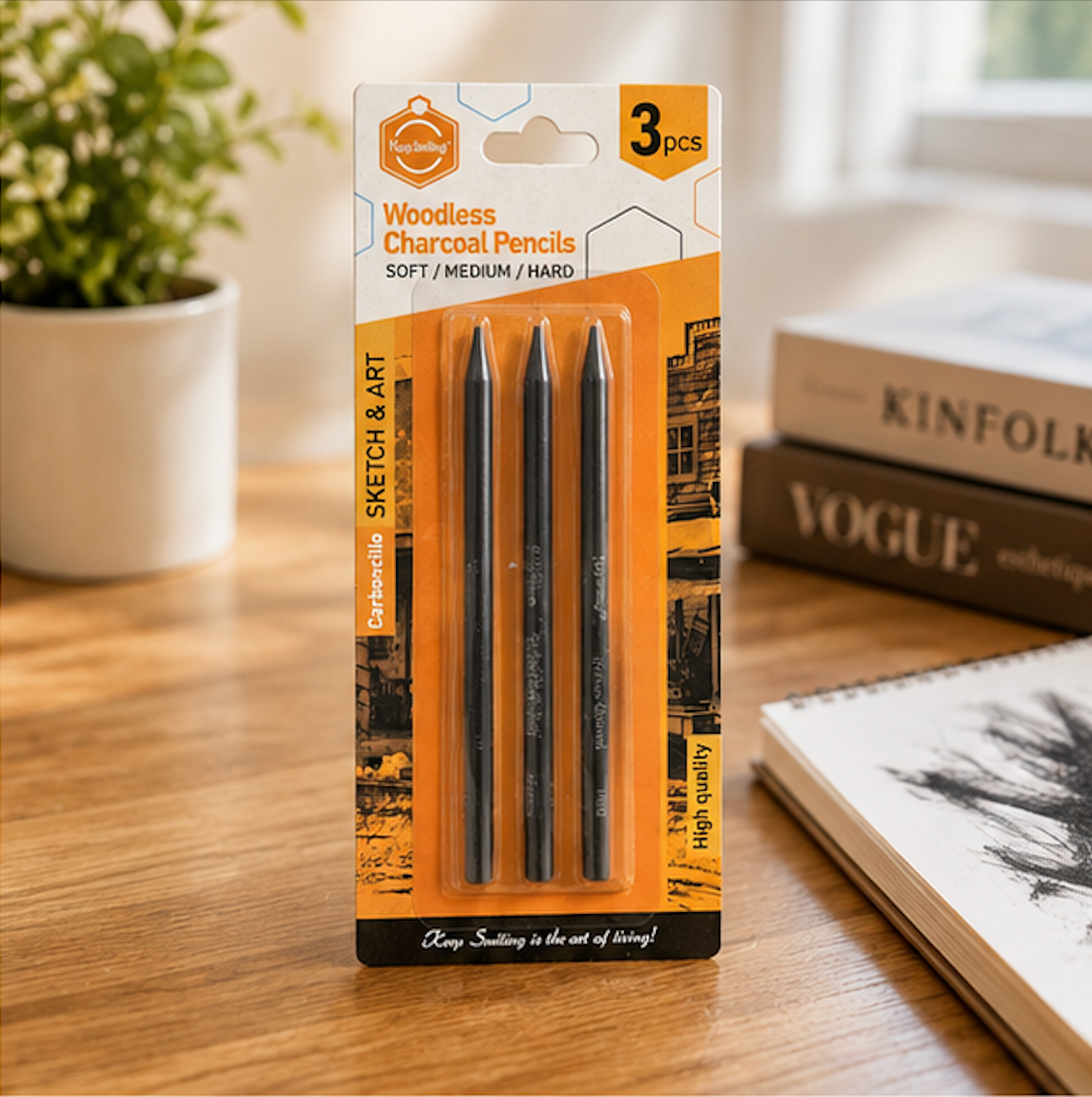 Woodless Charcoal Pencils