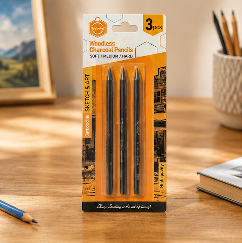 Woodless Charcoal Pencils
