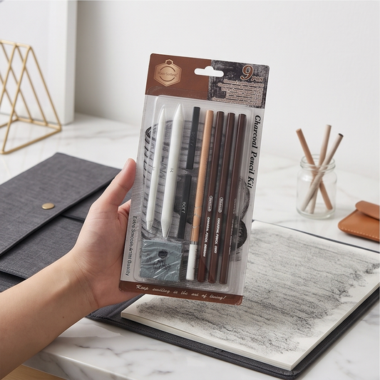 Sketching & Charcoal Drawing Kit