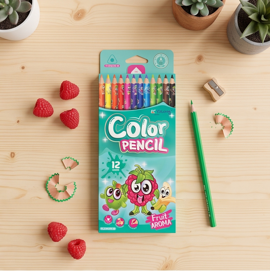 Fruit Scented Colored Pencils Set