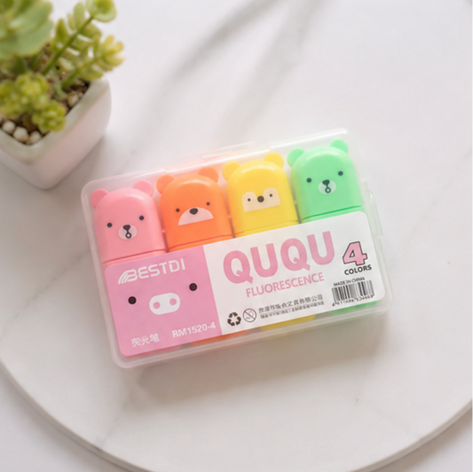 Mini Bear Highlighter Set