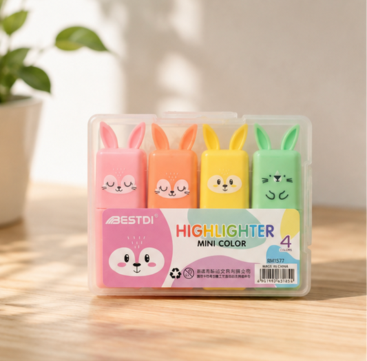 Mini Bunny Highlighter Set