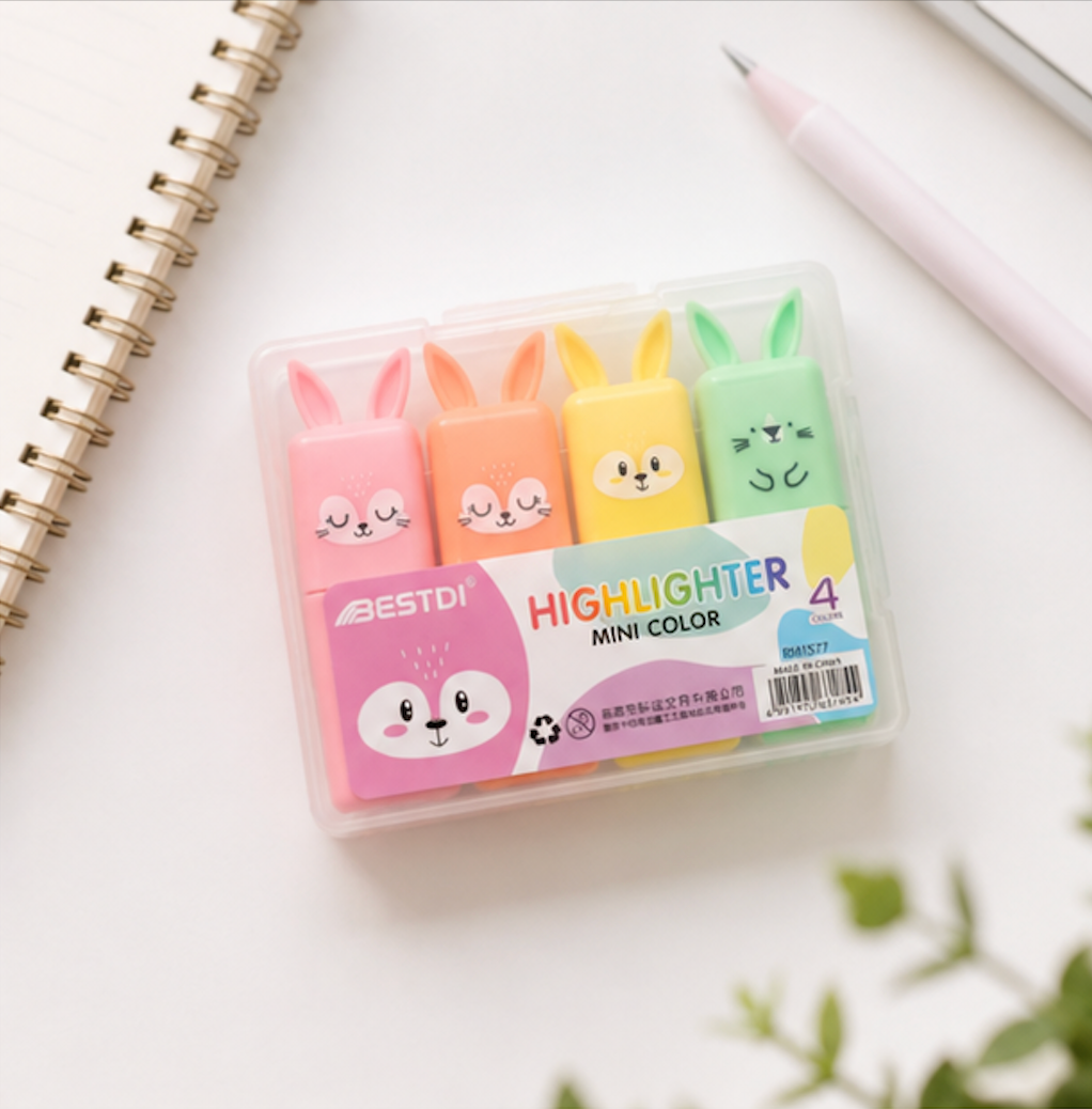 Mini Bunny Highlighter Set