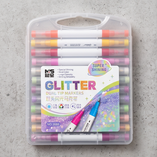 MS Glitter Marker Set